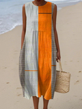 MAYO VESTIDO DE VERANO LIGERO SIN MANGAS