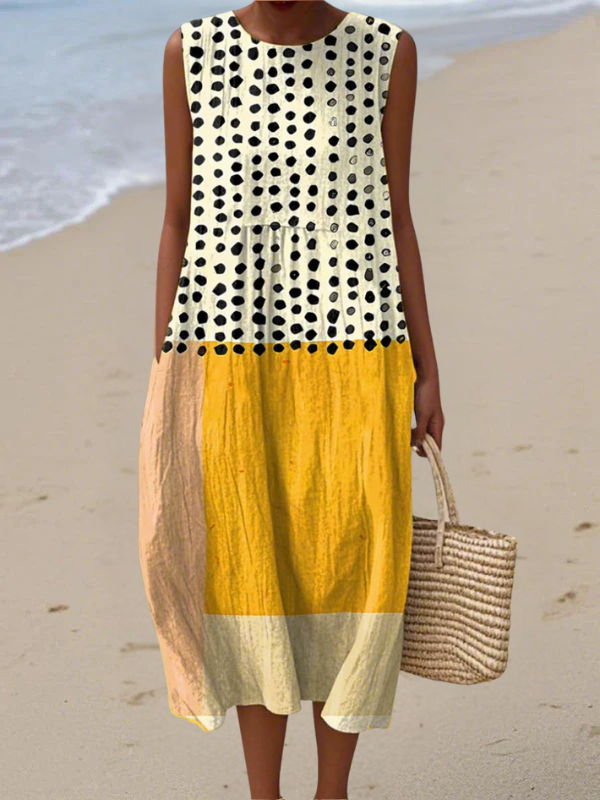 LEAH VESTIDO DE VERANO LIGERO SIN MANGAS