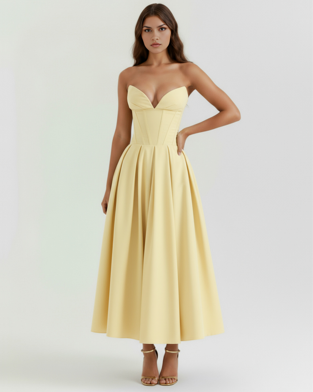 VESTIDO AMARAL ELEGANCIA FRESCA QUE ILUMINA TU PRESENCIA