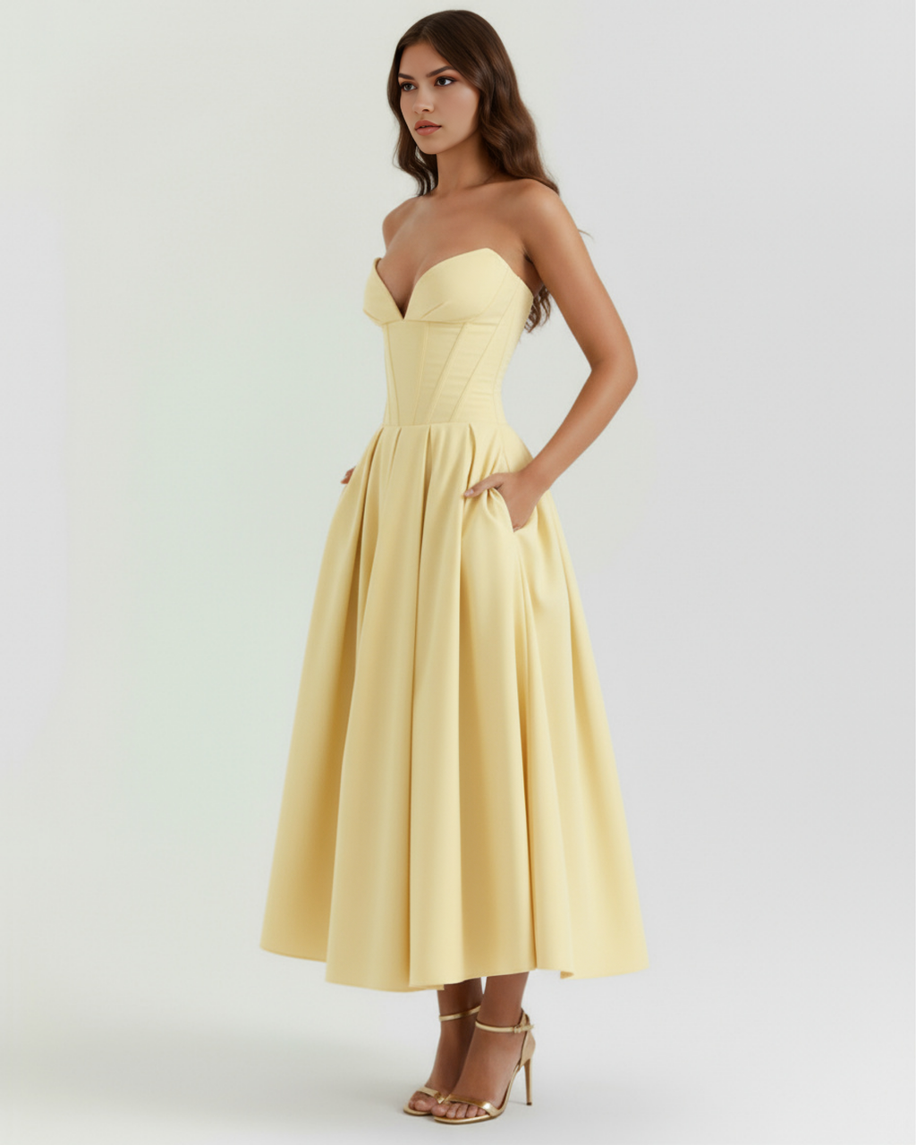 VESTIDO AMARAL ELEGANCIA FRESCA QUE ILUMINA TU PRESENCIA