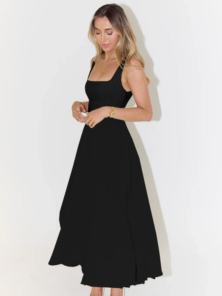 MELIS VESTIDO SENCILLO, FEMENINO Y FLUIDO