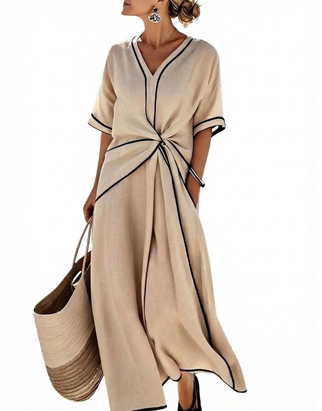 VESTIDO ELEGANTE CON UN CORTE FAVORECEDOR