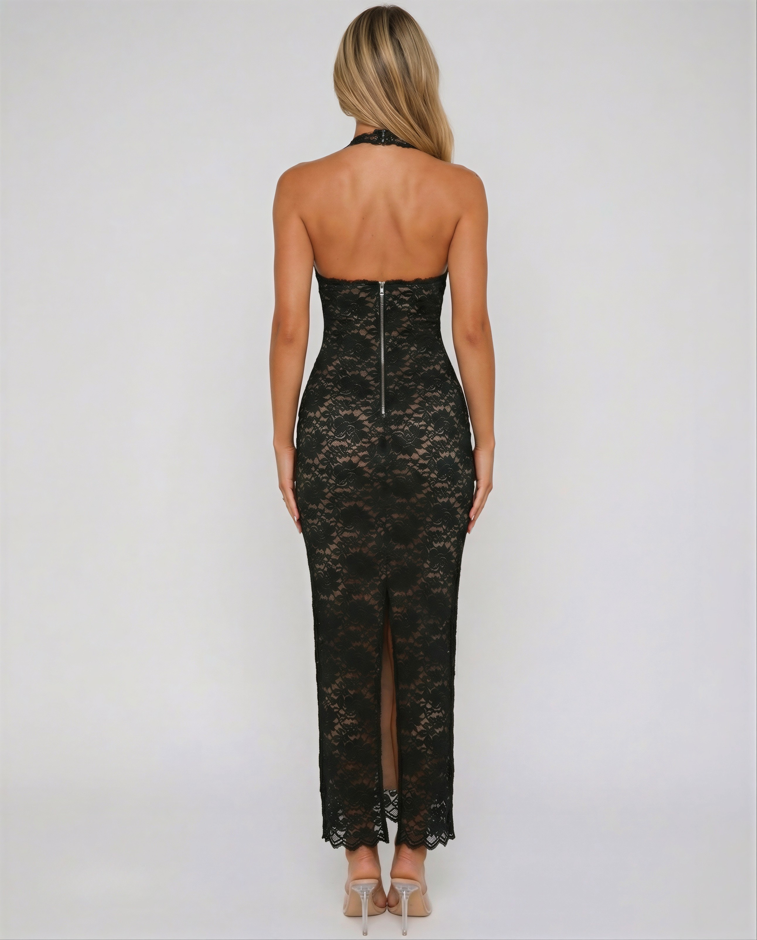 ARIA | MAXI VESTIDO ENCAJE
