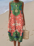 VERA VESTIDO DE VERANO LIGERO SIN MANGAS