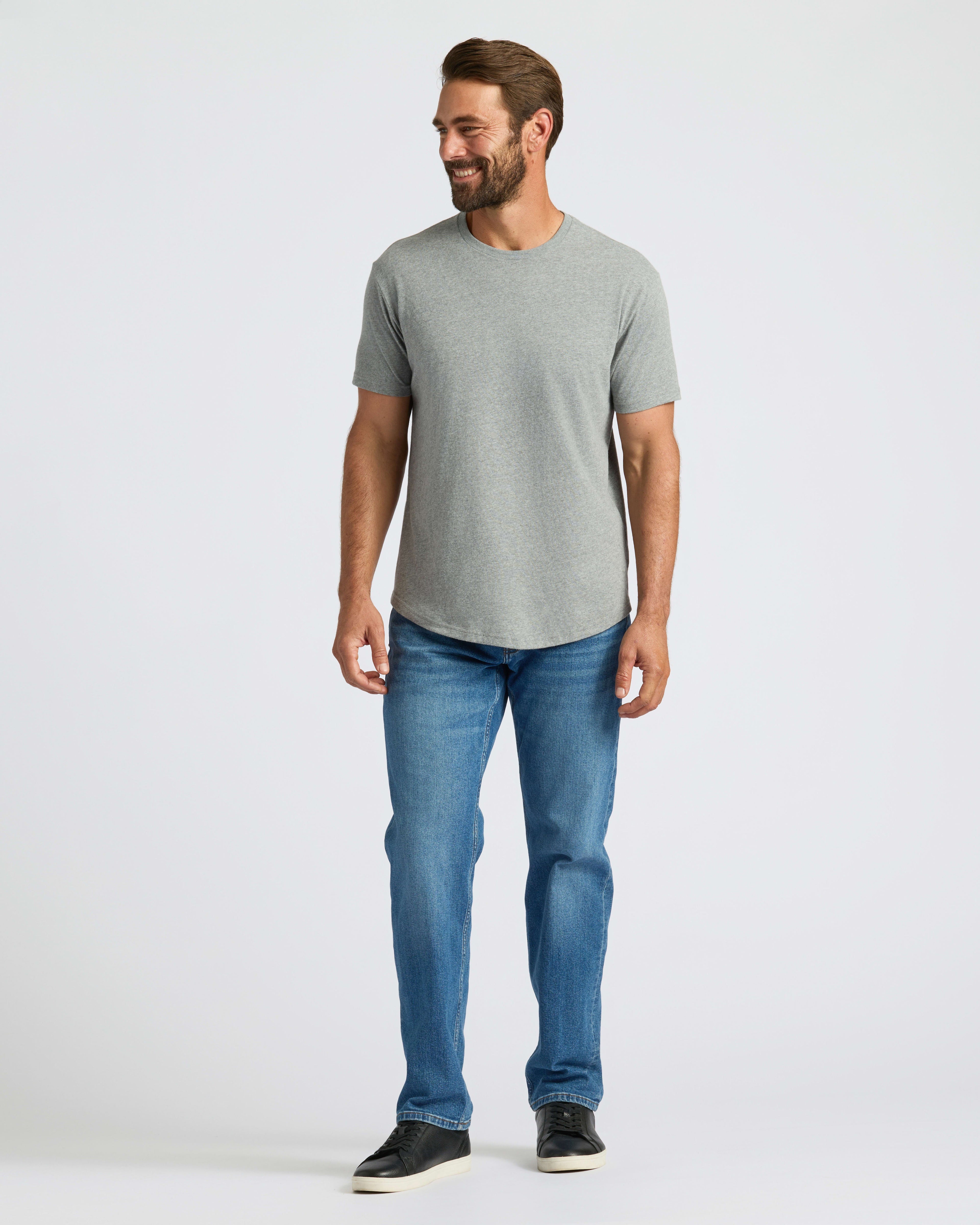 PACK DE 3 CAMISETAS CLÁSICAS DE CUELLO REDONDO