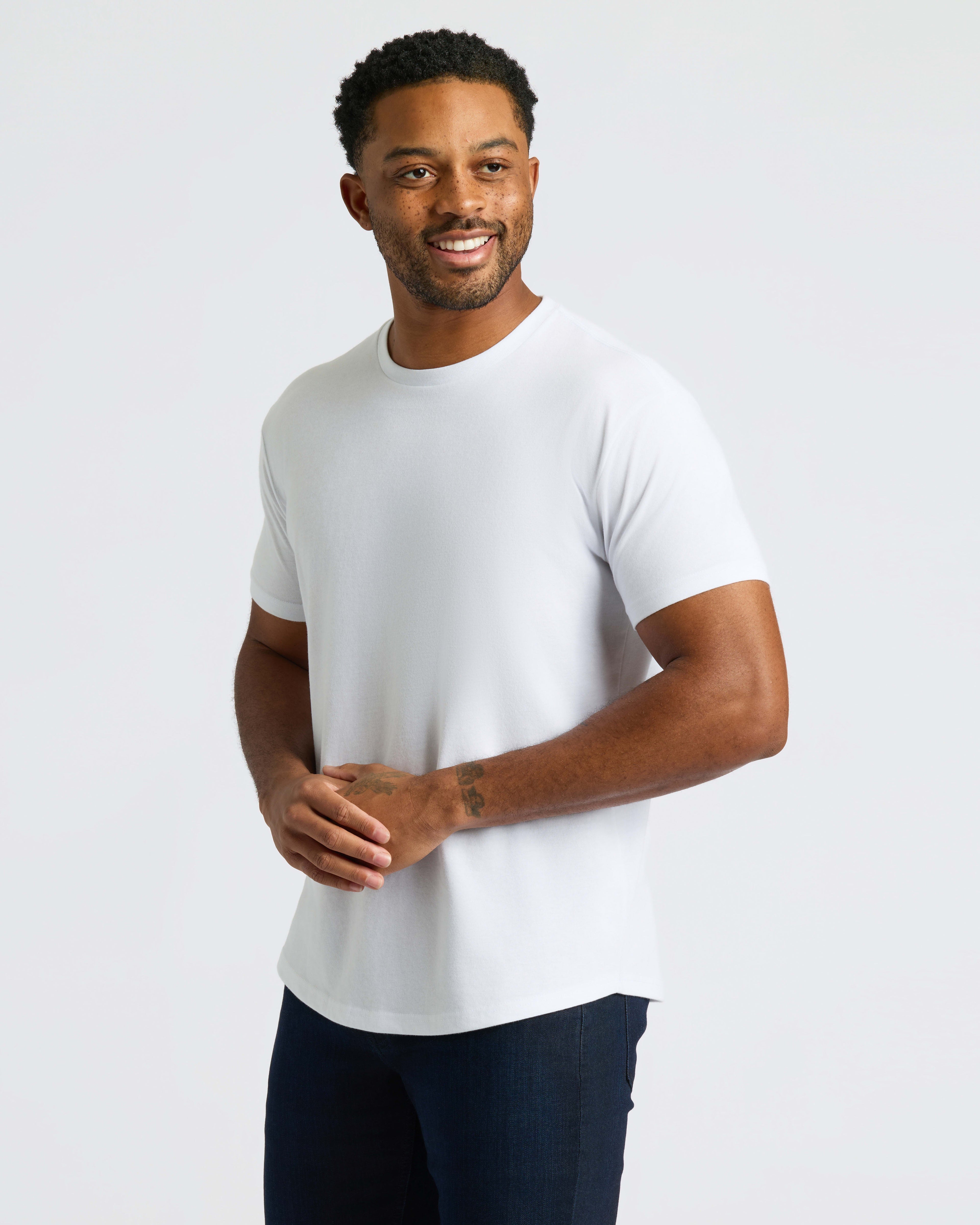 PACK DE 3 CAMISETAS CLÁSICAS DE CUELLO REDONDO