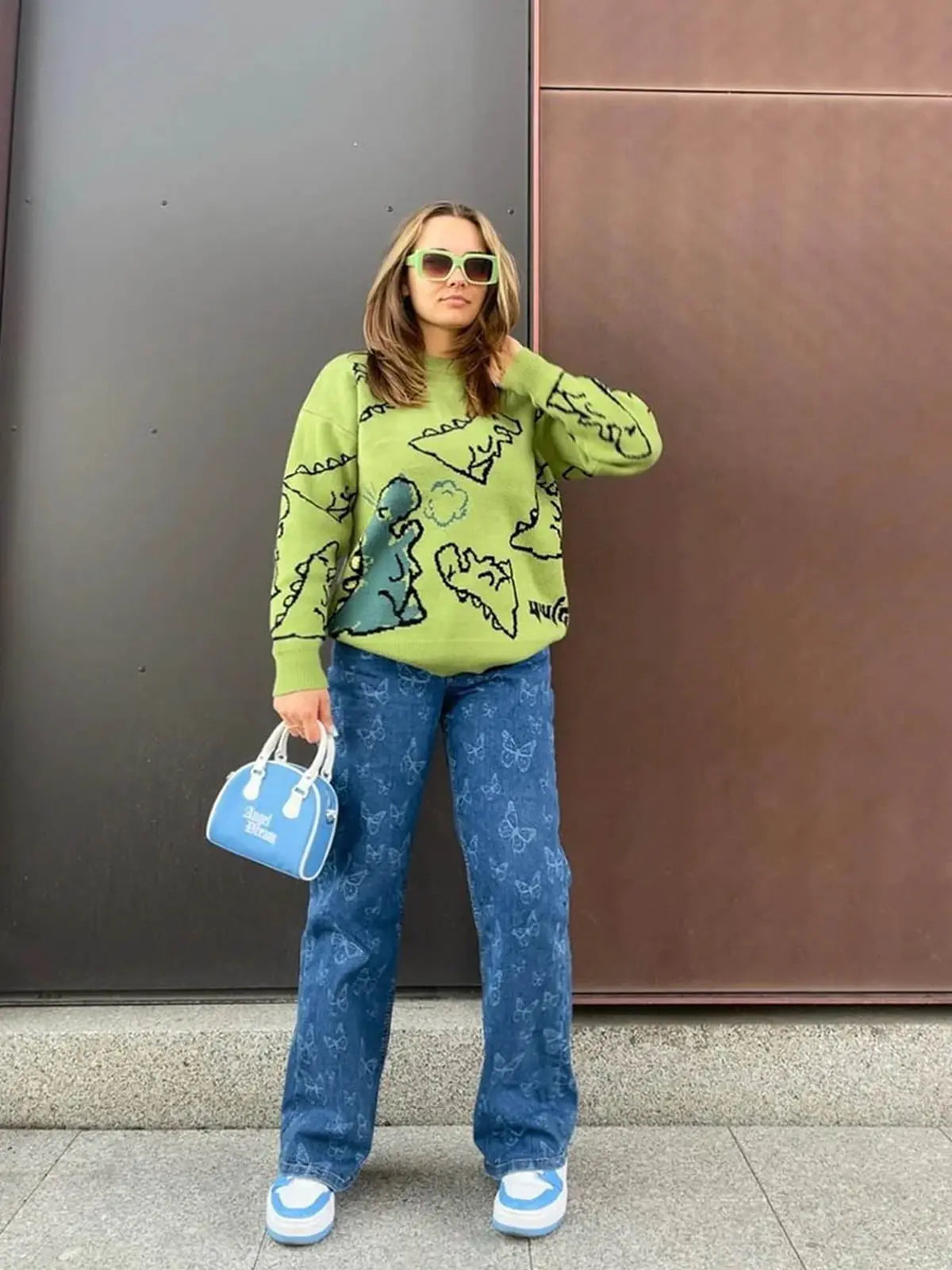 JERSEY ESTAMPADO CON DINOSAURIOS