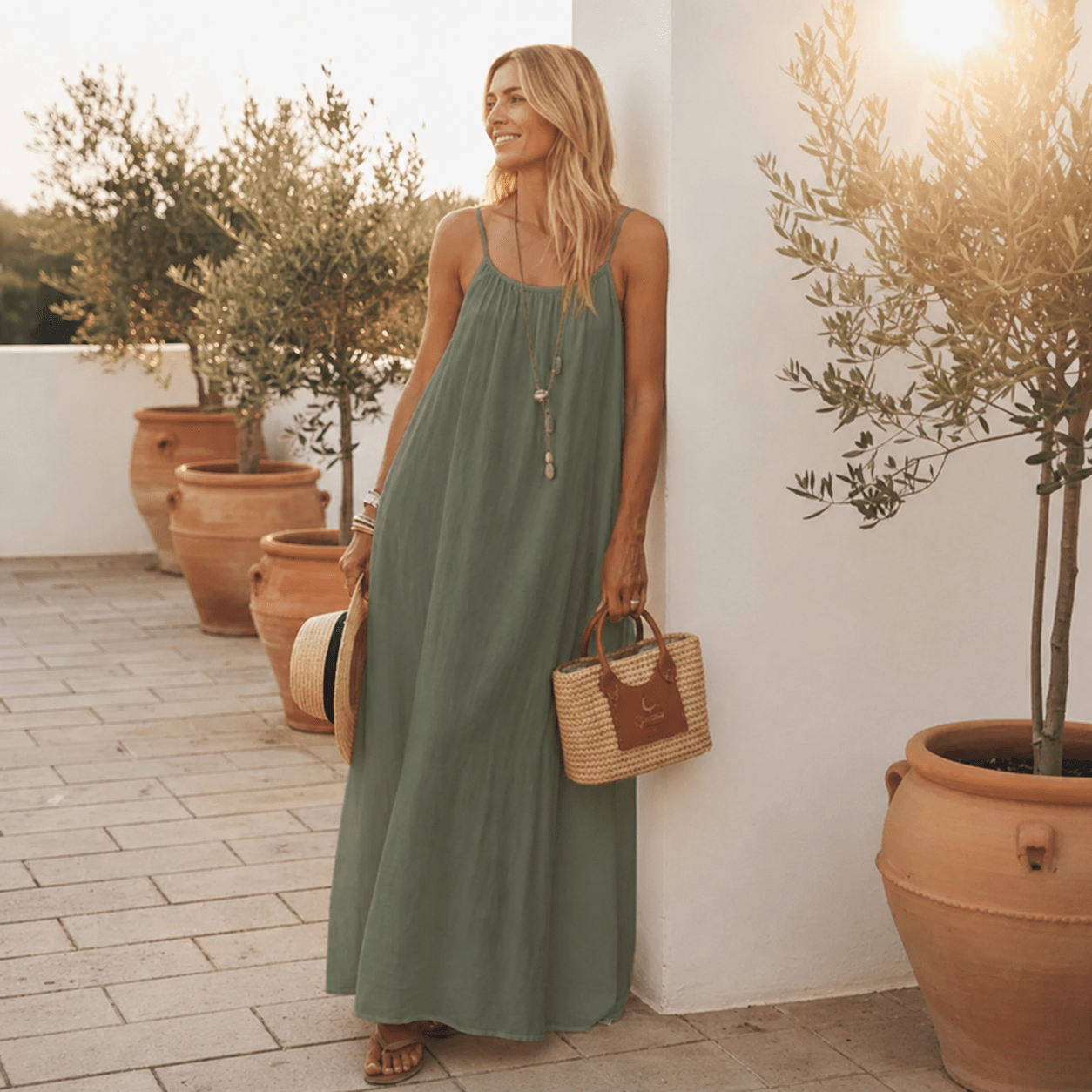 Vestido Aura Espalda Descubierta y Máxima Comodidad